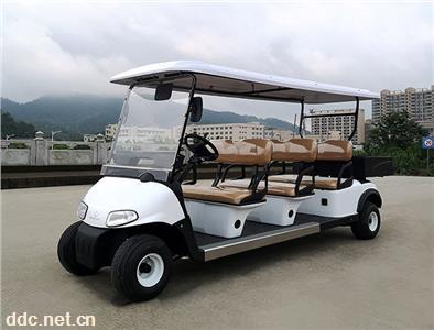  广东工厂6座电动观光车多少钱售楼部看房车旅游景区观光车